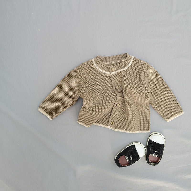 Kid Baby Soft Knitted Casual Suspender Trousers
