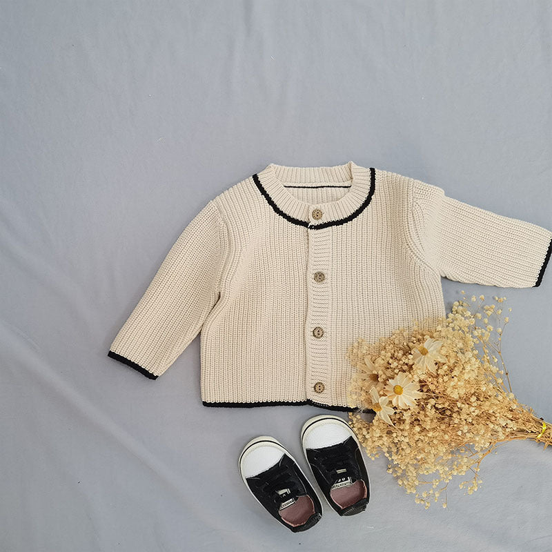 Kid Baby Soft Knitted Casual Suspender Trousers