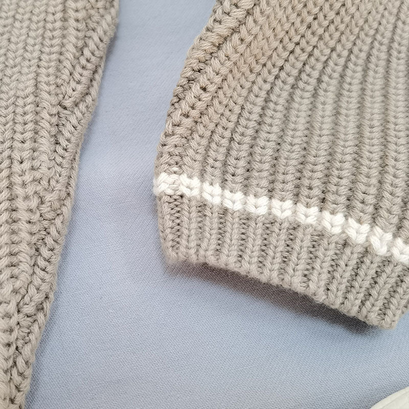 Kid Baby Soft Knitted Casual Suspender Trousers