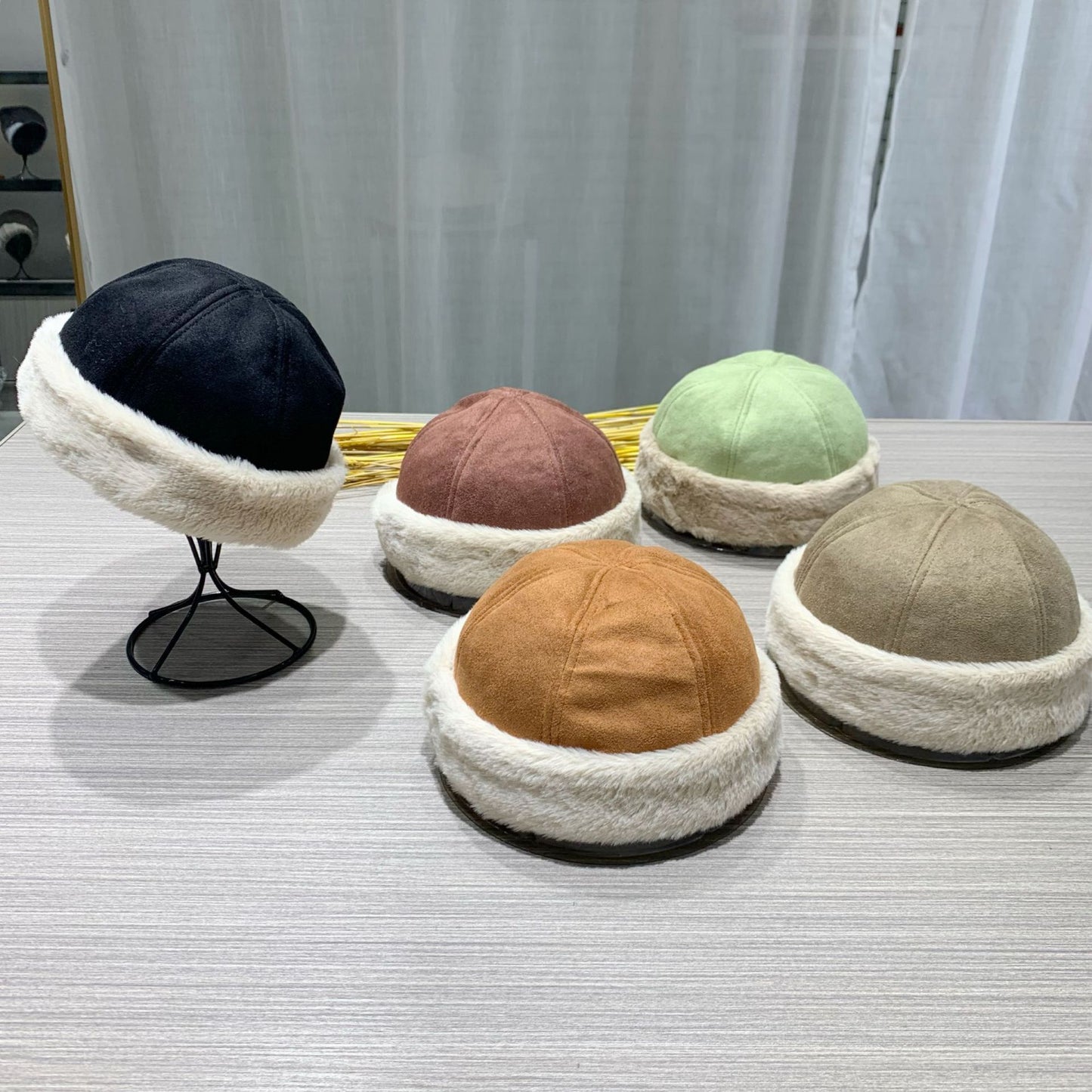 Fashionable And Cute Kid Hair Beret Children